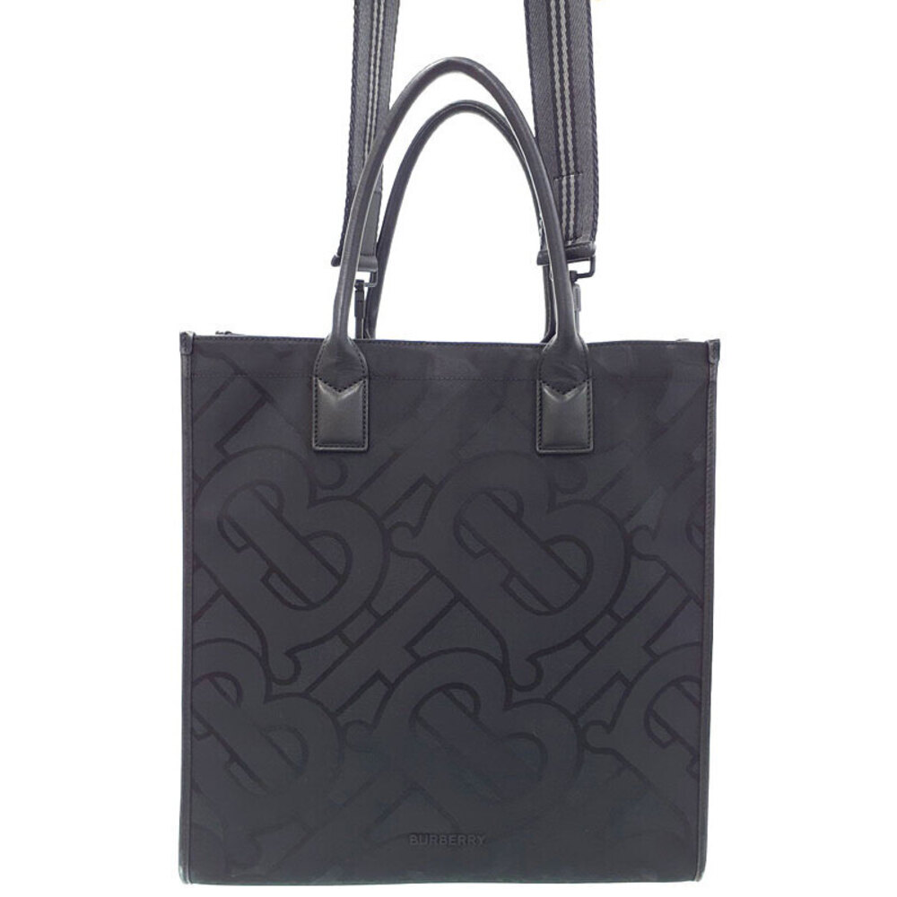 Burberry Monogram Jacquard Tote Bag - Picture 1 of 9